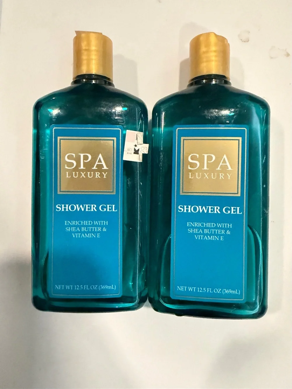 Spa Luxury Enriched Shower Gel With She’s Butter And Vitamin E 12.5 Fl Oz 2 pack